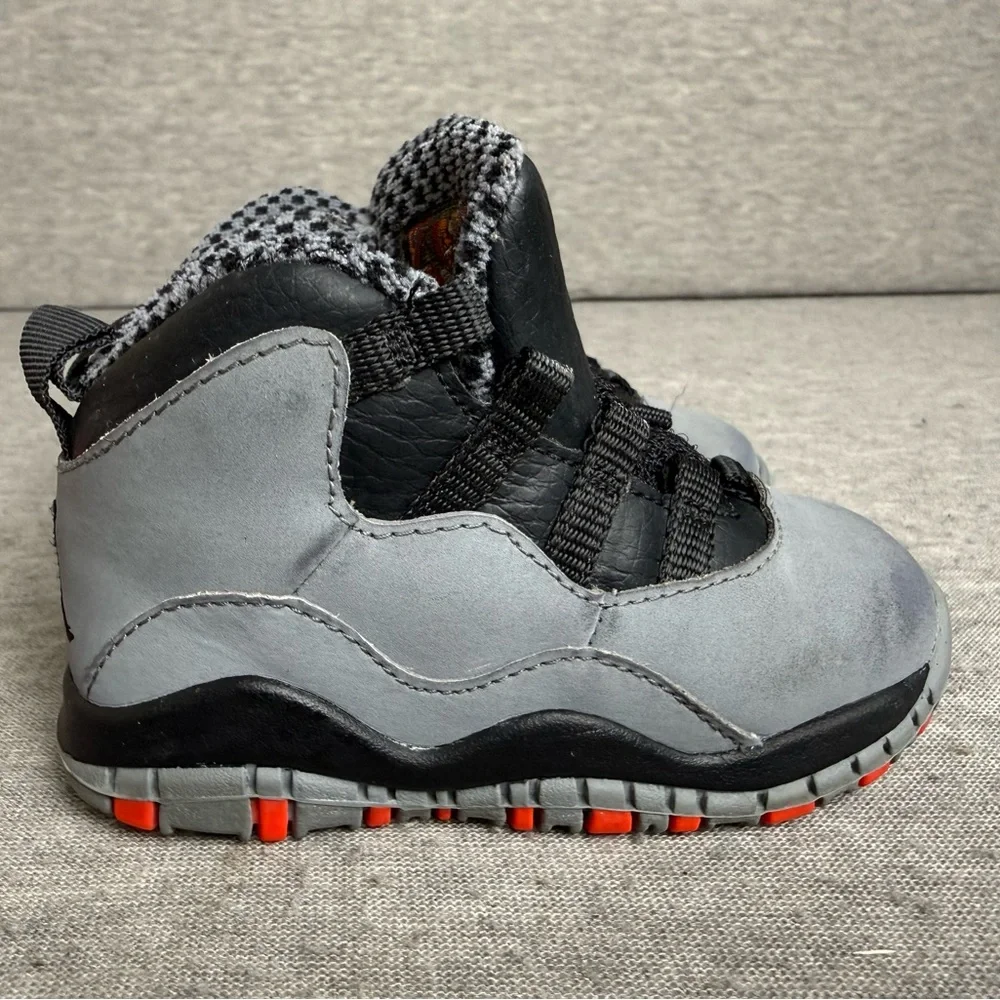 Nike Air Jordan Children‎ Toddler Size 6C Shoes Black Gray 310808-023